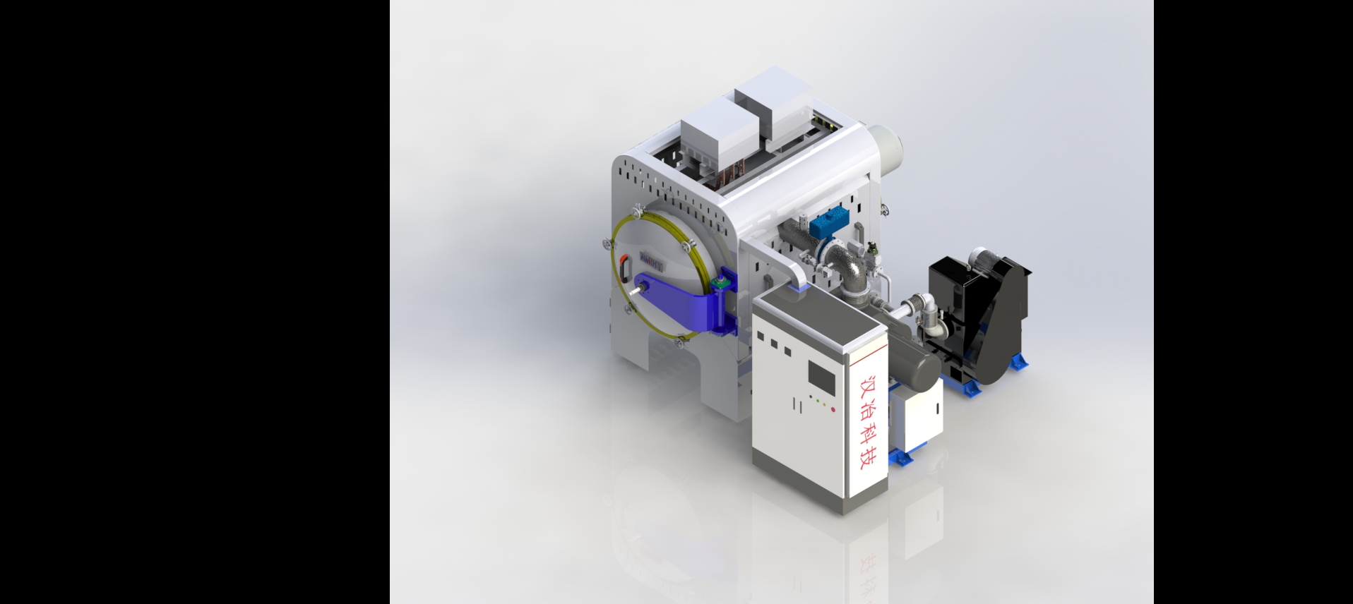 金属热场真空脱脂烧结炉